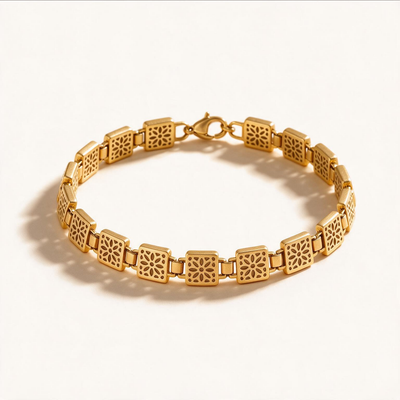 Openwork Square Bracelet