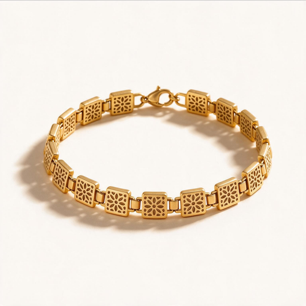 Openwork Square Bracelet