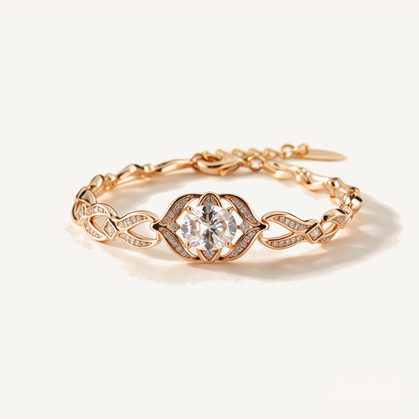 Solitaire Twisted Bracelet