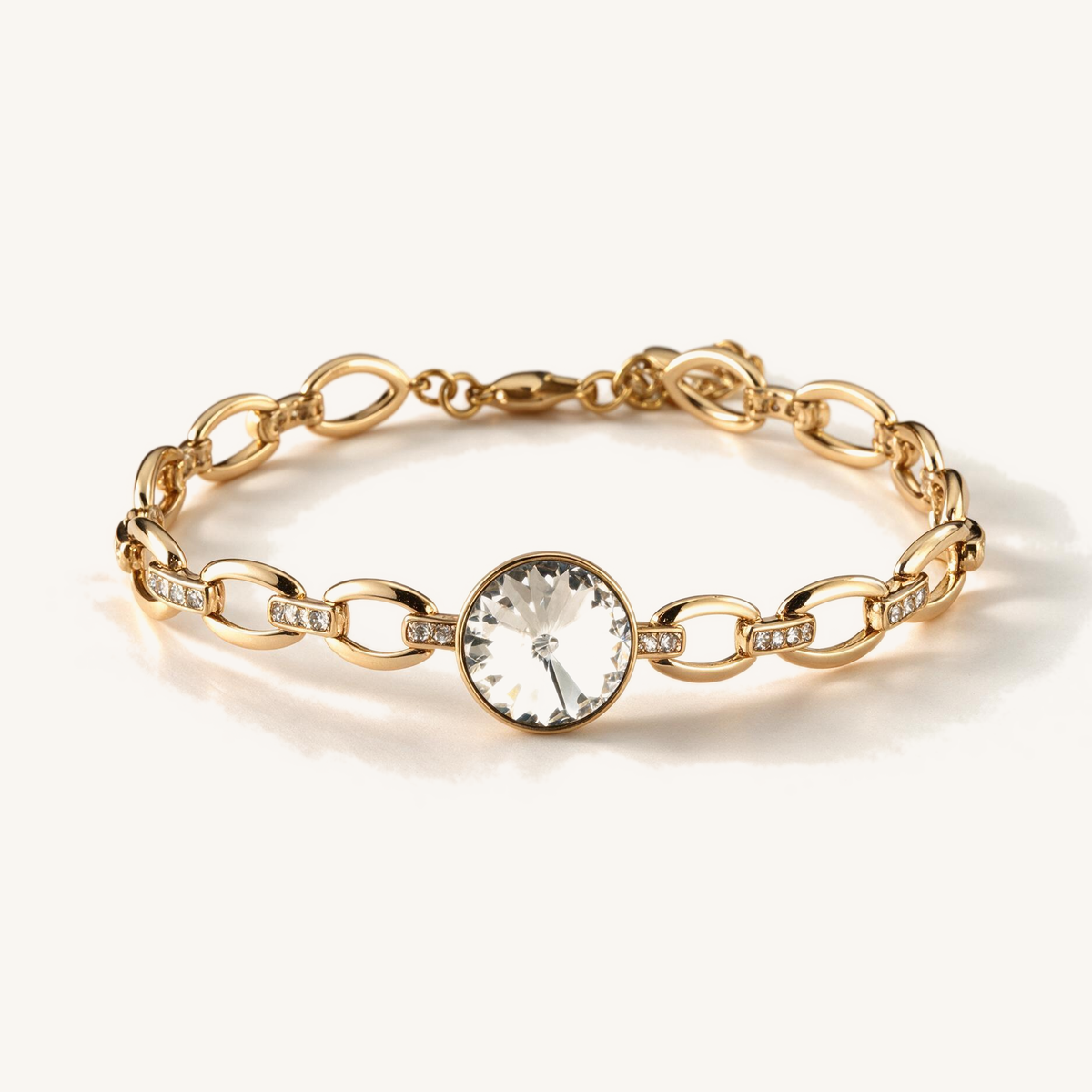 Oval Statement Bracelet