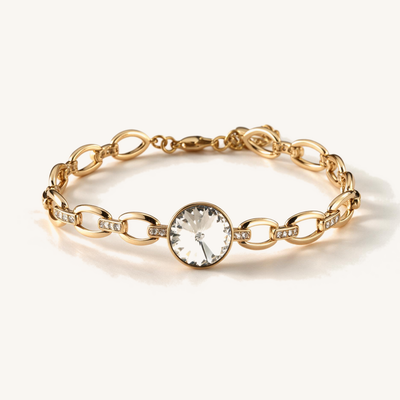 Oval Statement Bracelet