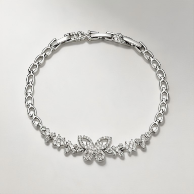 Butterfly Crystal Bracelet