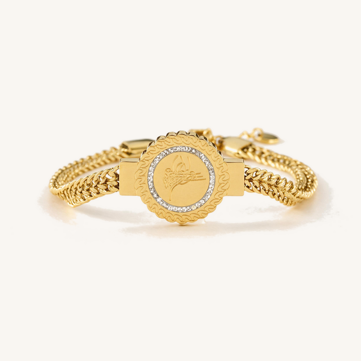 Monogram Charm Bracelet