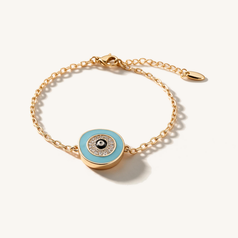 Blue Evil Eye Bracelet
