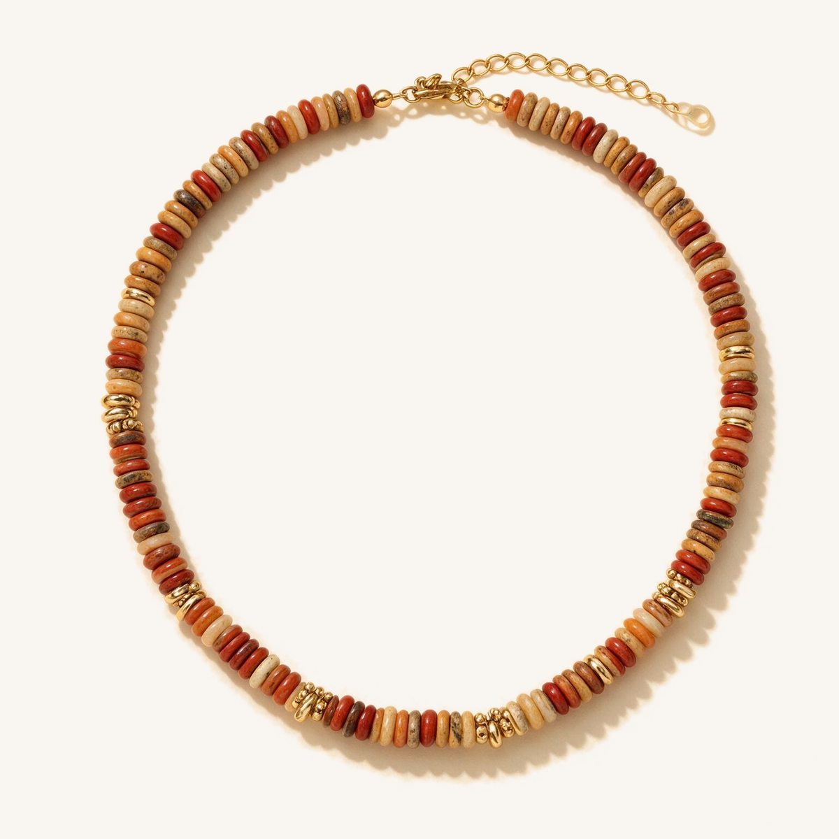 Earth Mix Bead Necklace