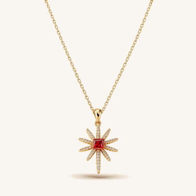 Red Coral Bead Necklace