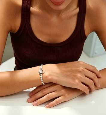Butterfly Crystal Bracelet