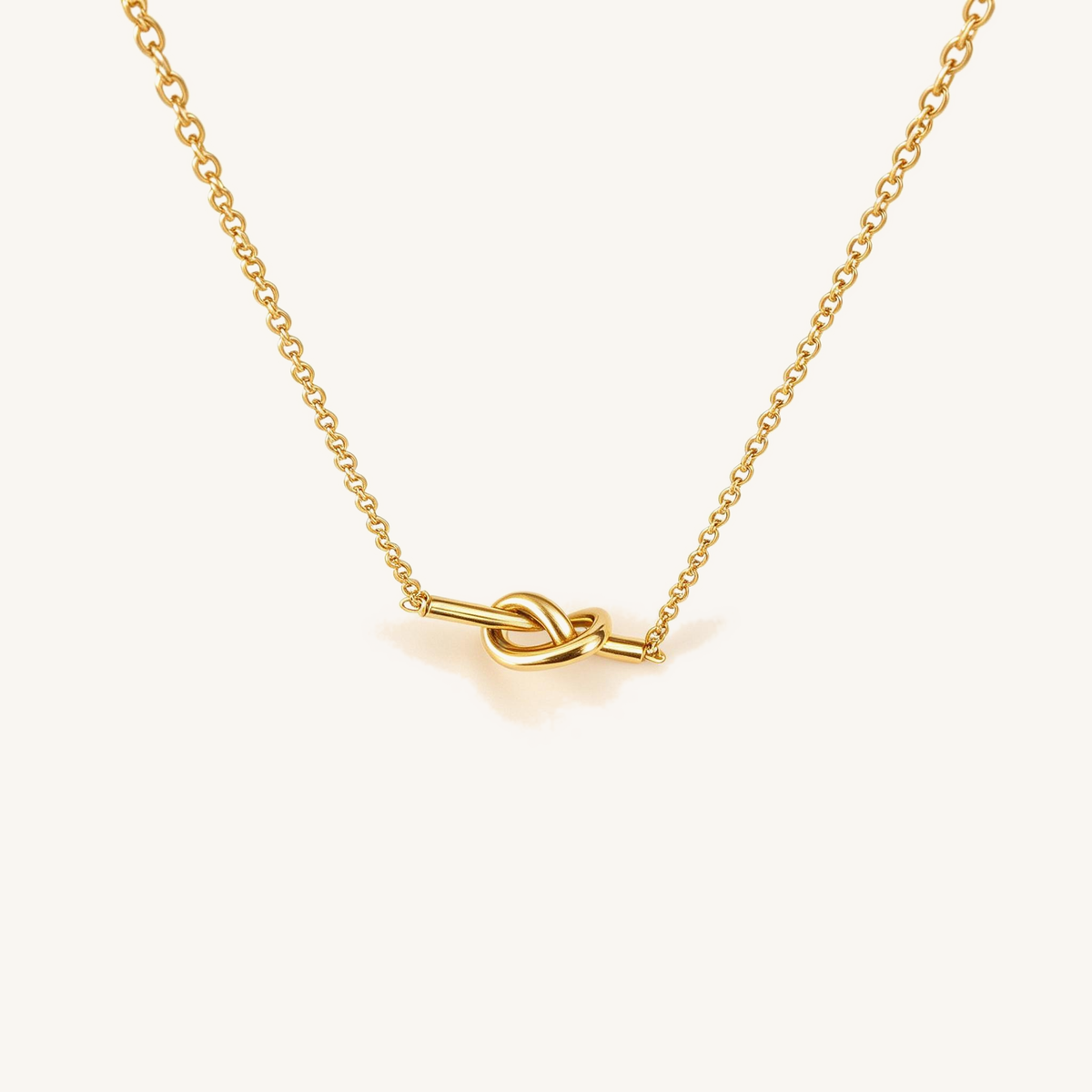 Twisted Gold Necklace