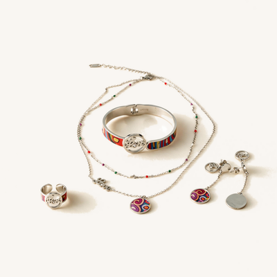 Mandala Enamel Set