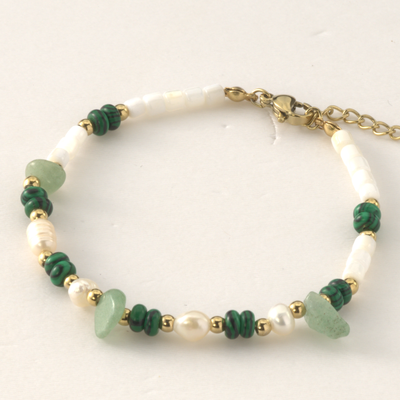 Malachite Meadow Bracelet