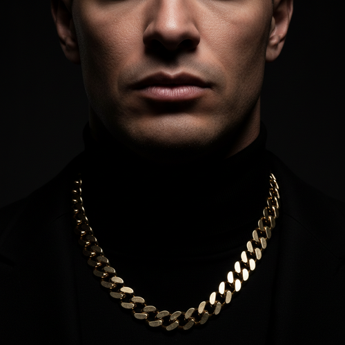 Cuban Link - Dark Studio Square