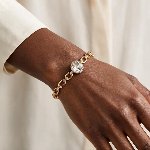 Oval Statement Bracelet