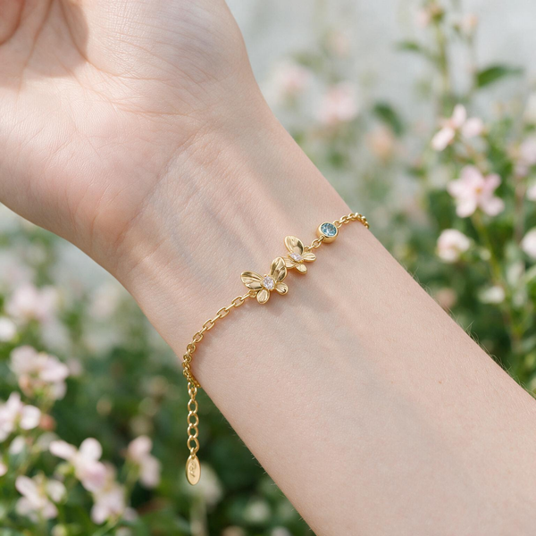 Blossom Butterfly Bracelet