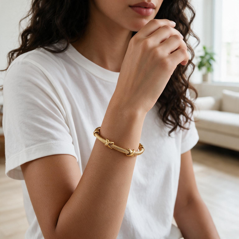 Two Hearts Cuff