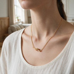 Twisted Gold Necklace