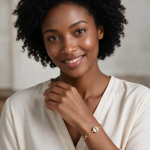 Oval Statement Bracelet