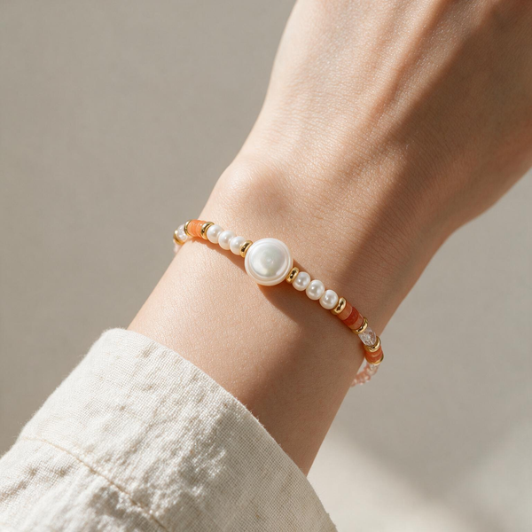 Pearl & Crystal Garden Bracelet