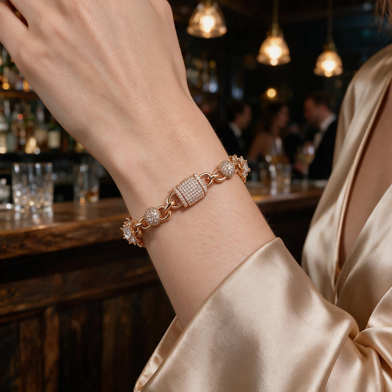 Evening Pavé Bracelet