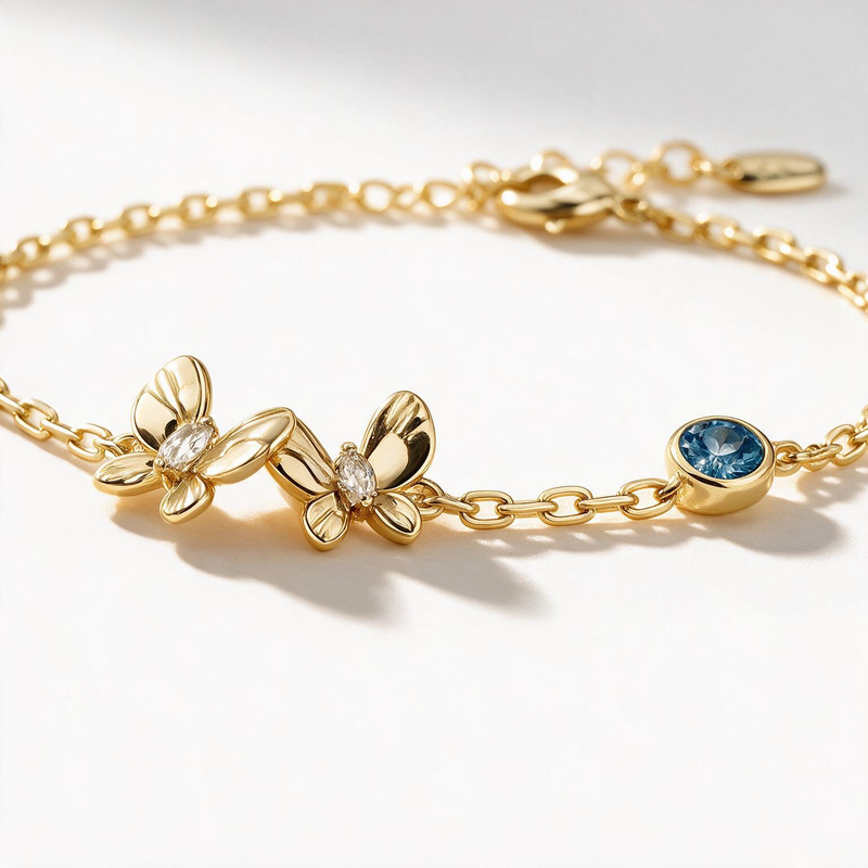 Blossom Butterfly Bracelet