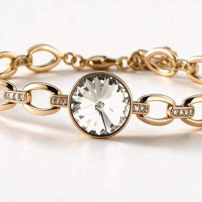 Oval Statement Bracelet