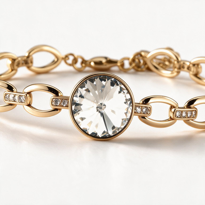 Oval Statement Bracelet