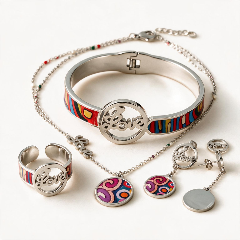 Mandala Enamel Set