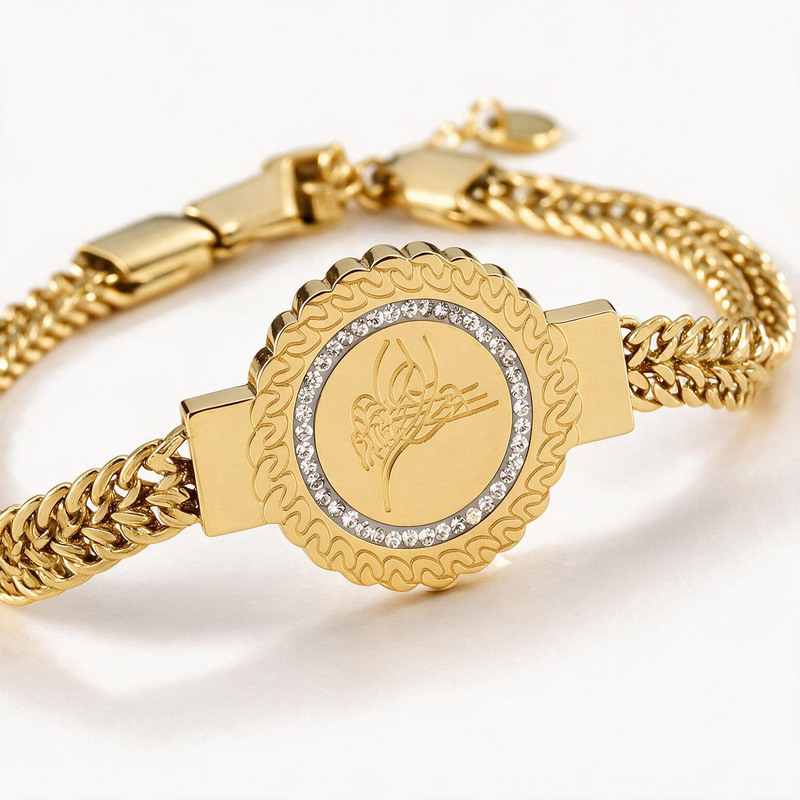 Monogram Charm Bracelet