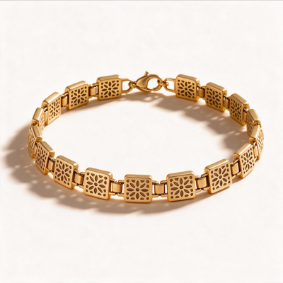Openwork Square Bracelet