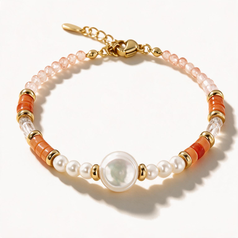 Pearl & Crystal Garden Bracelet